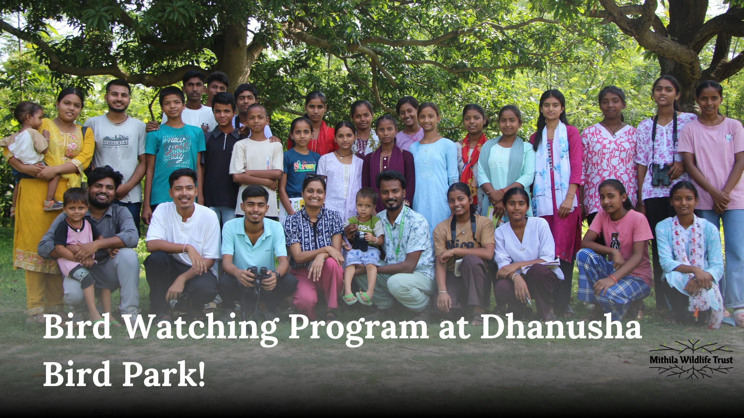 Bird Watching Program at Dhanusha Bird Park!