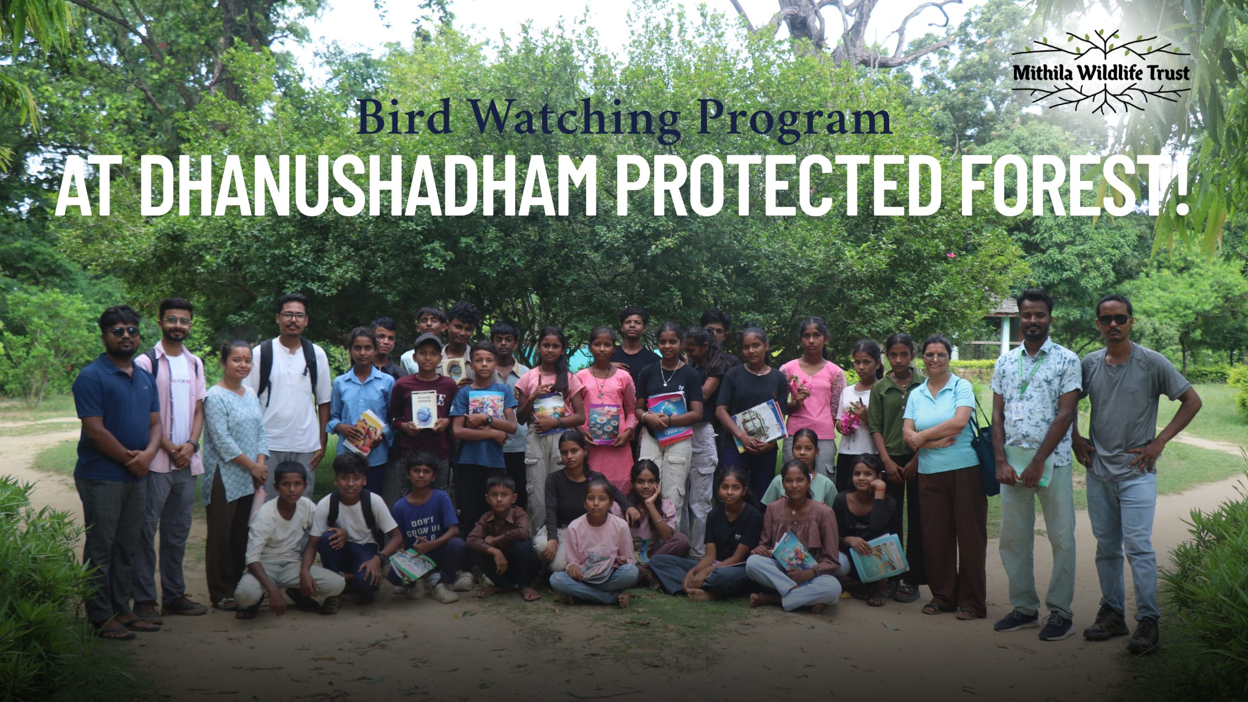 Bird Watching Program at Dhanushadham Protected Forest!