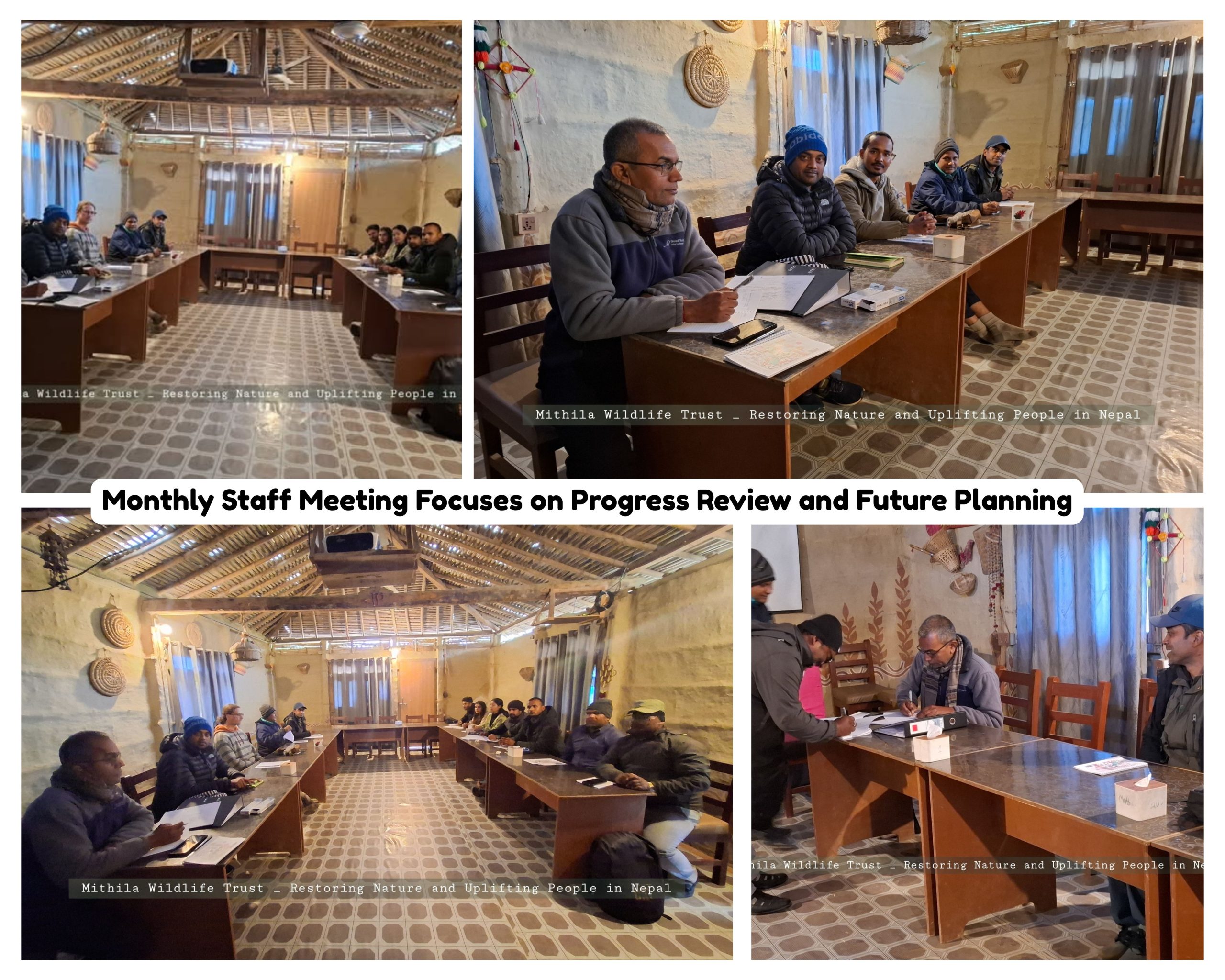 MWT Team Concluded a Productive Monthly Staff Meeting