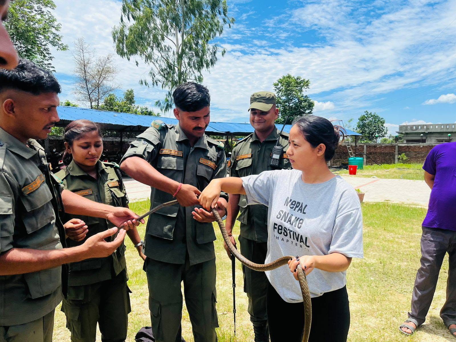 Practical Session for Snake Rescuers