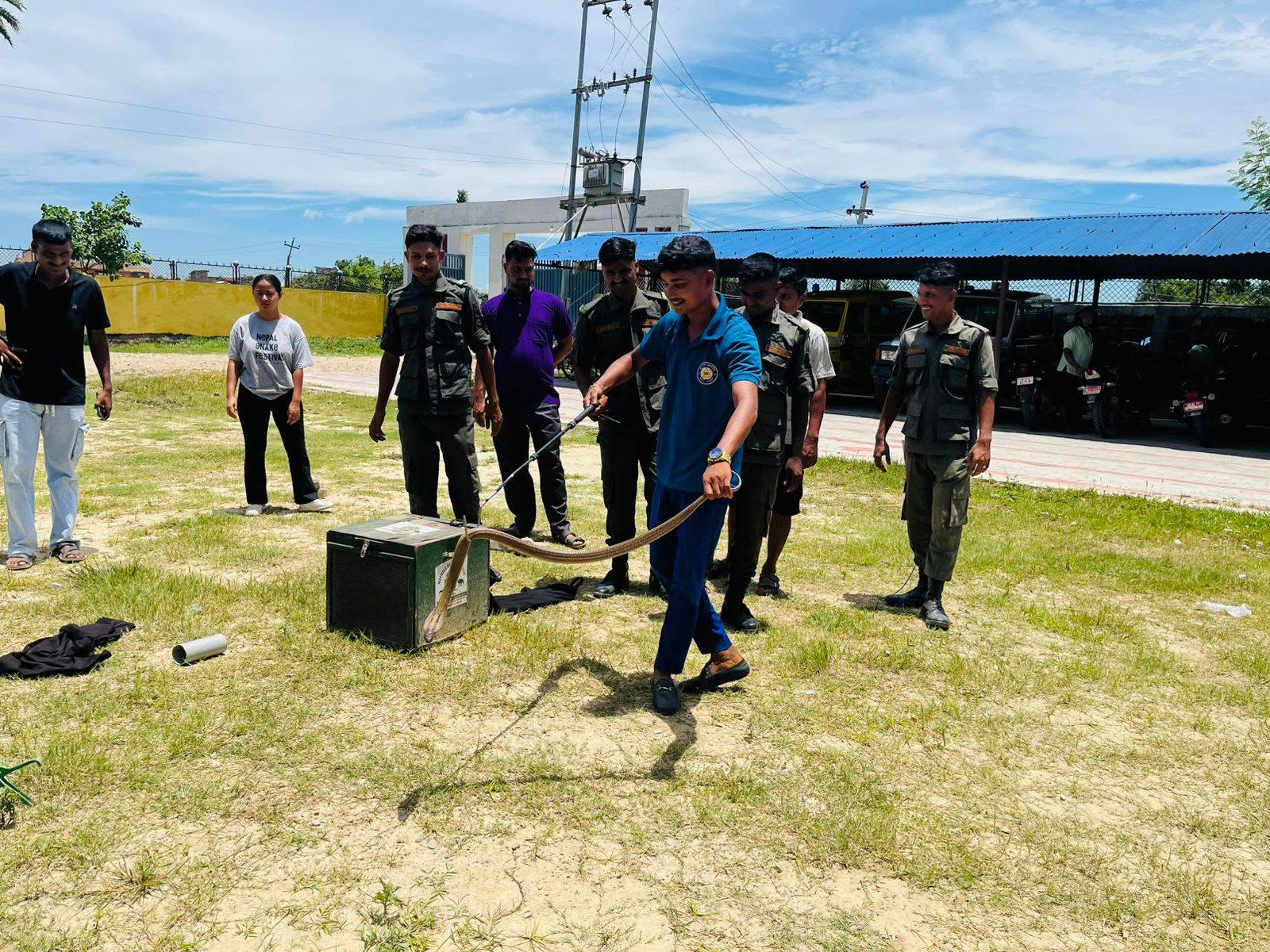 Practical Session for Snake Rescuers